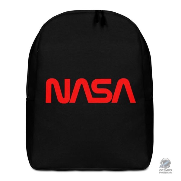 sac-a-doc-nasa-noir-worm-1 Sac à dos NASA noir avec design Worm, pour les amateurs d'espace