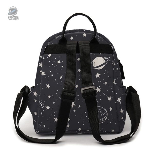 Sac à Dos Espace décoré d'astres et de galaxies colorées