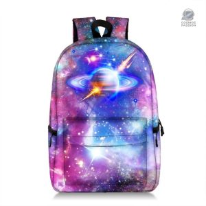 Sac à Dos Saturne - style astronomie et espace
