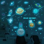Stickers de décoration astronomie pour intérieur