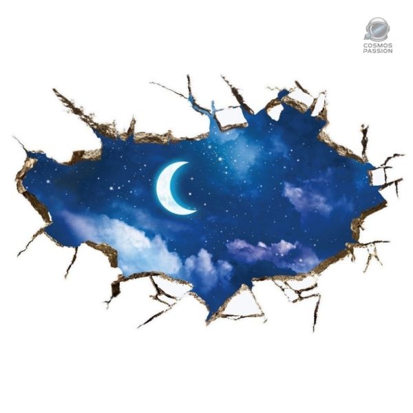 Sticker décoratif sur le thème de la magie et des étoiles