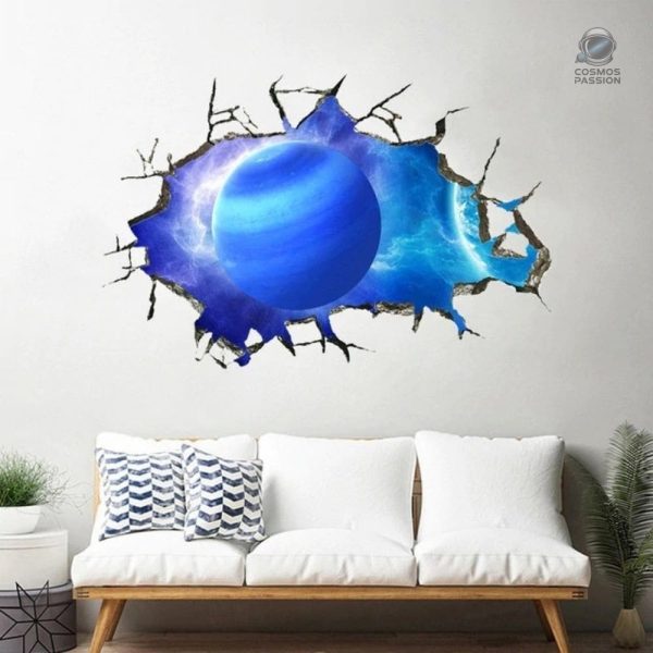 sticker-mural-3d-neptune-1 Sticker Mural 3D Neptune