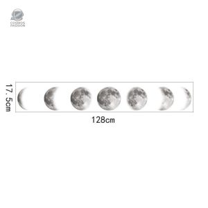 Stickers décoratifs sur le thème de l'espace et de la lune