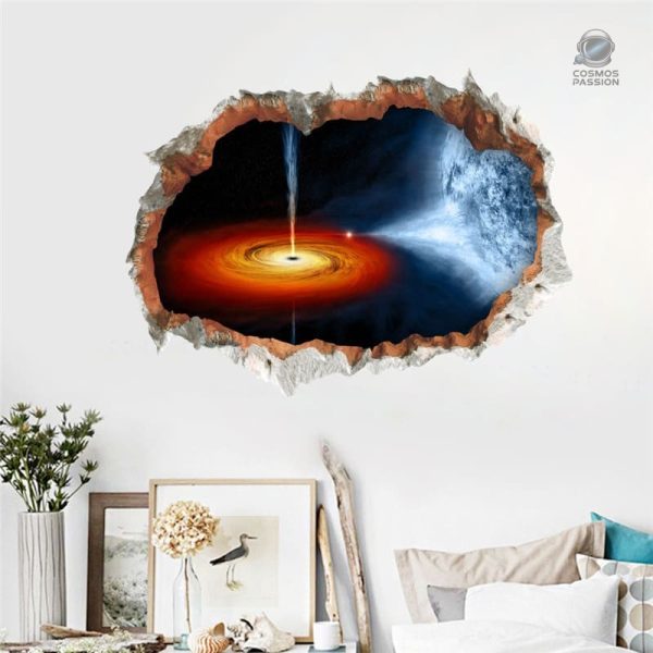 sticker-mural-trou-noir-espace-1 Sticker mural trou noir décoratif pour une ambiance spatiale