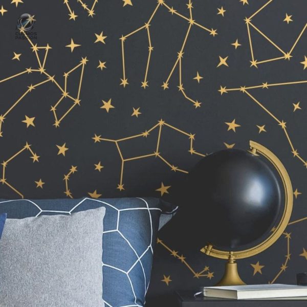 stickers-constellations-du-zodiaque-1 Stickers constellations du zodiaque pour décoration murale