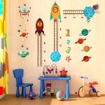 Stickers Phosphorescents de Mesure de Taille pour Enfants