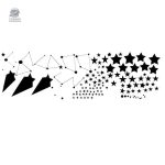 Décorations murales inspirées des constellations célestes