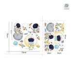 Stickers sur le thème de l'espace, parfaits pour les petits explorateurs