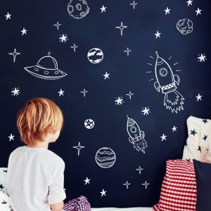 Autocollants cosmos pour embellir les murs