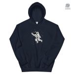 Sweat Espace avec motif d'astronaute en voyage spatial