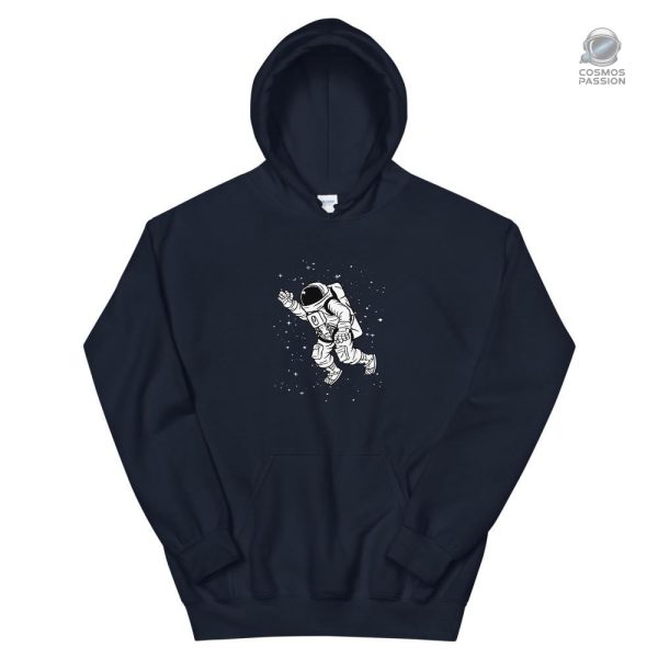 Sweat Espace avec motif d'astronaute en voyage spatial