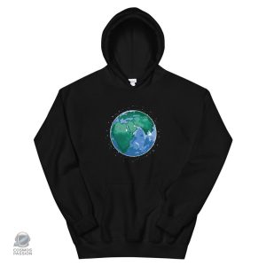 Sweat Planète Terre - design inspiré de l'espace