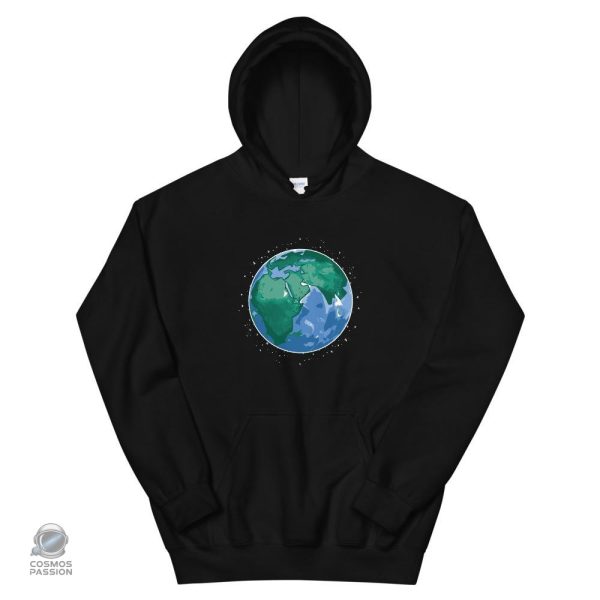 sweat-a-capuche-planete-terre-1 Sweat Planète Terre - design inspiré de l'espace