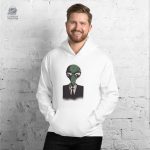 Sweat à capuche inspiré de l'univers et des aliens