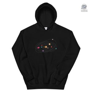 Sweat Système Solaire au design astral unique