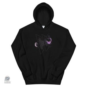 Sweat Trou de Ver - design inspiré de l'espace