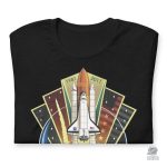 T-shirt NASA pour célébrer l'anniversaire des navettes