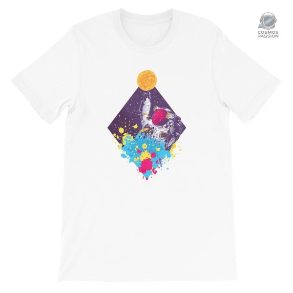 t-shirt-astronaute-abstrait-1 T-shirt Astronaute Abstrait en design moderne