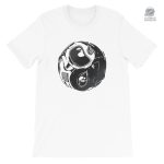 T-shirt Astronaute Alien Yin Yang pour un style unique