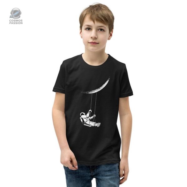 Vêtement enfant astronomie, T-shirt original avec astronaute