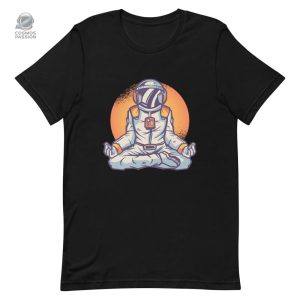 T-shirt Astronaute en Méditation