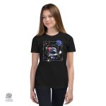T-shirt espace pour enfant avec design d'astronaute amusant