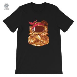 T-shirt Astronaute Gangsta, style unique pour passionnés d'espace