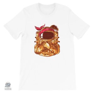 T-shirt avec motif d'astronaute au look gangsta