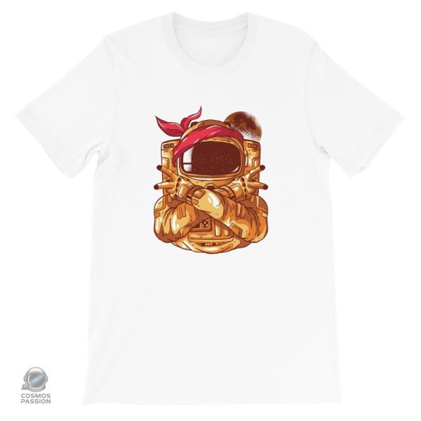 T-shirt avec motif d'astronaute au look gangsta