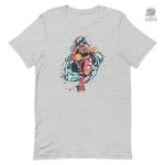 T-shirt avec design astronaute et marathon