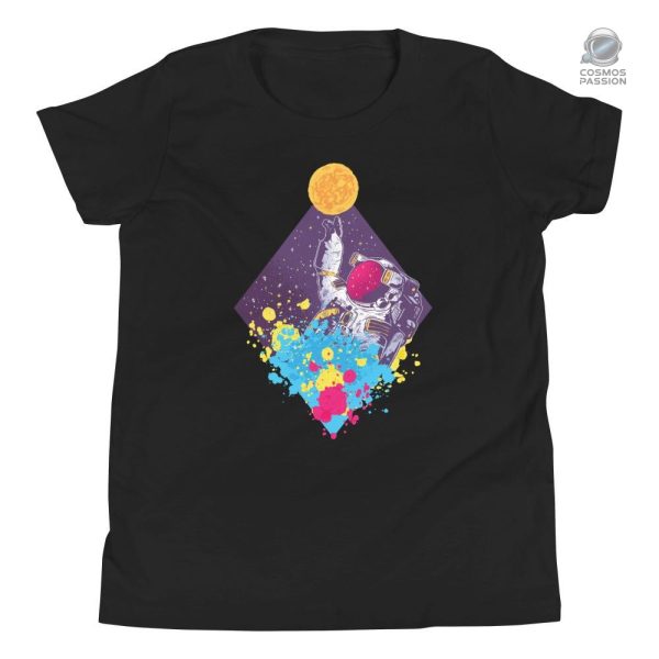 T-shirt astronaute pour enfants, idéal pour les passionnés d'espace