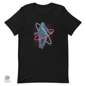 T-shirt Astronaute Néon pour passionnés d'espace