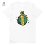 T-shirt design explorateur de l'univers en coton