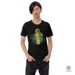 T-shirt original inspiré par l'exploration spatiale