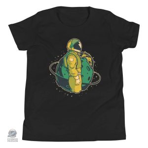 T-shirt enfant astronaute avec motif de planète