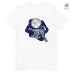 T-shirt Astronaute Pleine Lune pour un style unique