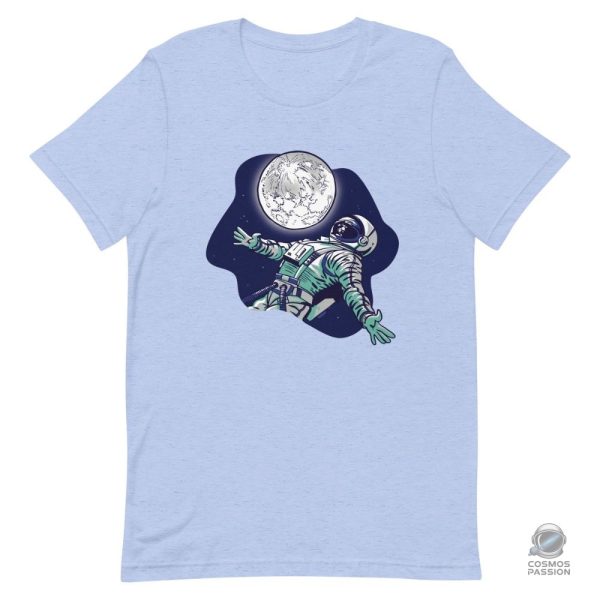 T-shirt avec design d'astronaute et pleine lune