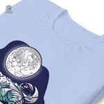 T-shirt tendance avec motif astronaute et lune