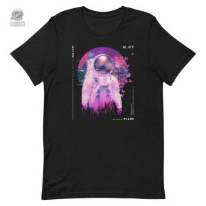 T-shirt Astronaute Retro Wave pour les amateurs d'espace
