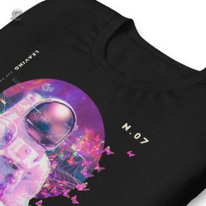T-shirt inspiré de l'astronautique avec un design rétro