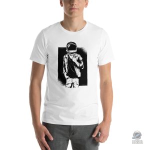 T-shirt avec design d'astronaute pour les amateurs de rock