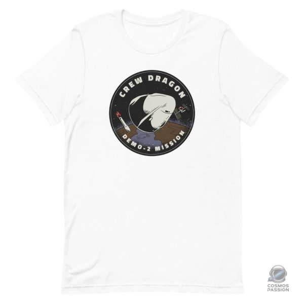 T-shirt stylé avec design Crew Dragon