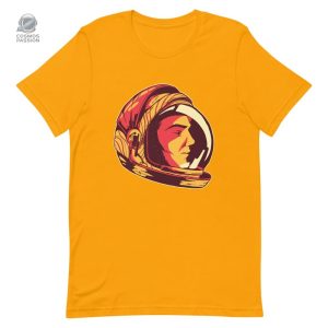 T-Shirt avec design de casque d'astronaute