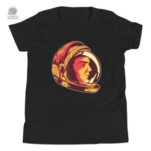 T-shirt enfant avec motif de casque astronaute
