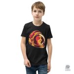 T-shirt original pour enfants, motif de casque d'astronaute