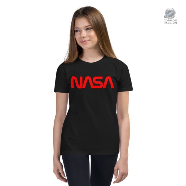 T-shirt pour enfant avec design NASA, parfait pour les fans