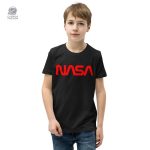 Vêtements NASA pour enfants, T-shirt logo iconique en coton