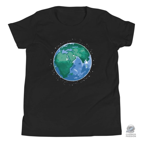 t-shirt-enfant-planete-terre-1 T-shirt enfant avec design Planète Terre