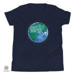 T-shirt espace pour enfants, thème astronomie