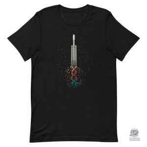 T-shirt SpaceX fusée pour passionnés d'espace
